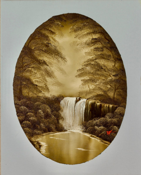 Enchanted Falls–Oval