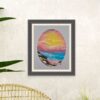 Sunrise by the Sea, Oval - Image 4